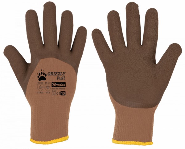 BRADAS GRIZZLY FULL Latex Protective Gloves