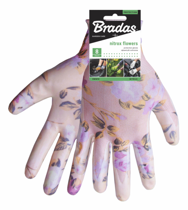 BRADAS NITROX FLOWERS Protective Gloves - Image 2