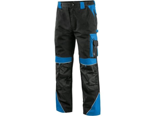 CXS Sirius Brighton Black and Yellow Waist Trousers - Image 3