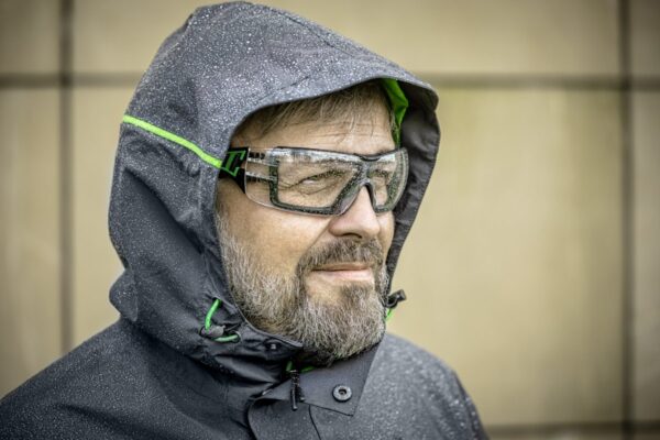 HOGERT LOTZEN safety glasses clear/green - obrazek 2