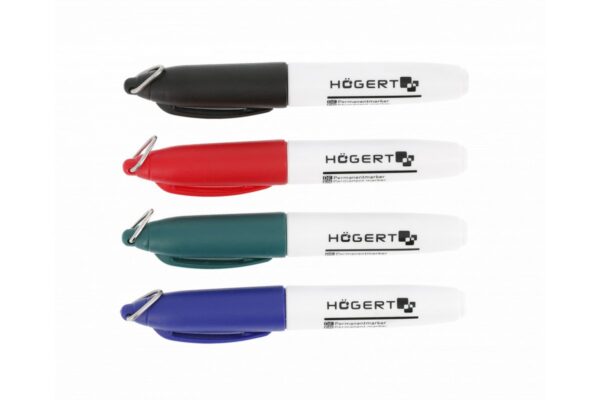 HOGERT Permanent marker, mix of colours, 80 pcs