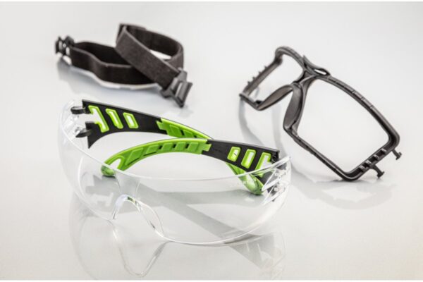 HOGERT LOTZEN safety glasses clear/green - obrazek 3