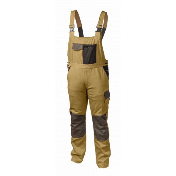 HOGERT EDGAR protective dungarees dark beige
