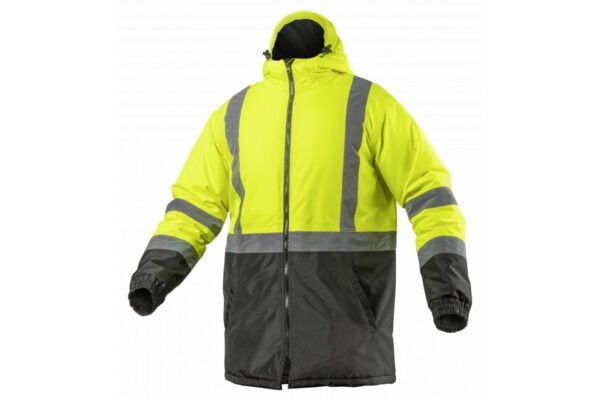 HOGERT LEDA warning insulated parka jacket yellow