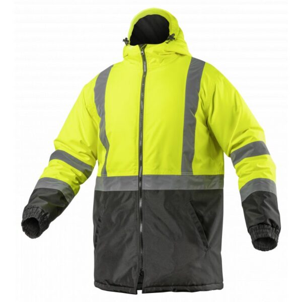 HOGERT LEDA warning insulated parka jacket yellow