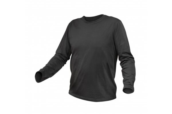 HOGERT ILM long sleeve cotton t-shirt graphite