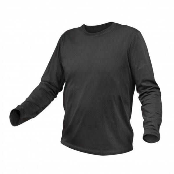 HOGERT ILM long sleeve cotton t-shirt graphite