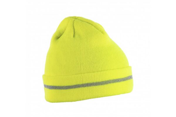 HOGERT ISEN knitted hat yellow