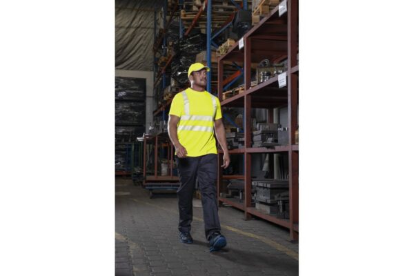 HOGERT JURAL II T-shirt polycotton warning yellow - Image 2
