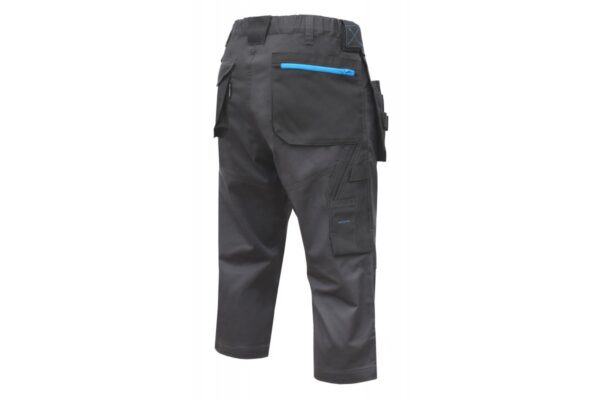 HOGERT WURNITZ protective trousers 3/4 elastic dark gray - Image 2