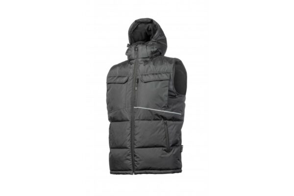 HOGERT BORGER insulated vest with hood