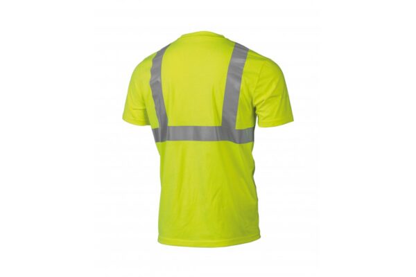 HOGERT JURAL Polycotton T-shirt Warning Yellow - Image 2