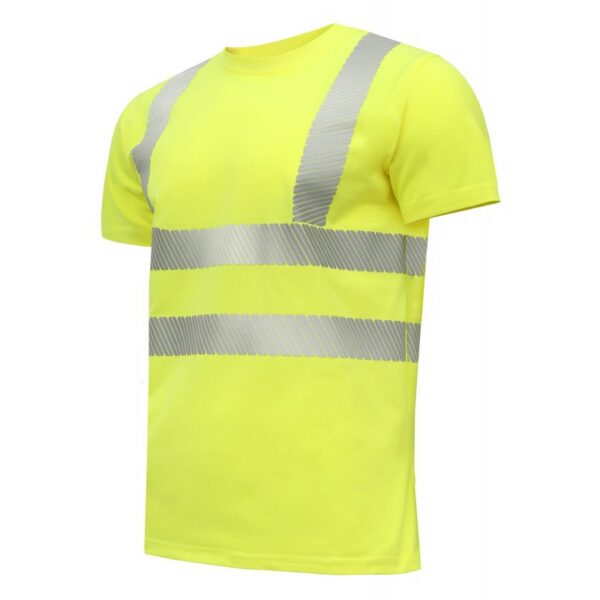 HOGERT JURAL II T-shirt polycotton warning yellow