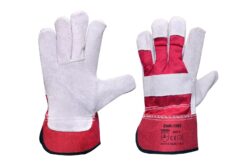 ENR-7203 leather protective gloves – durability and comfort