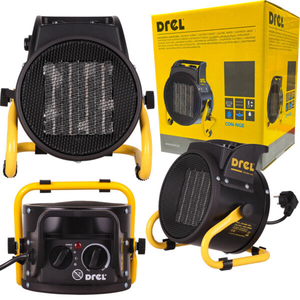 DREL Electric heater, heater, stove, 3kW CON-NGE-1003 - Image 4