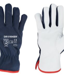 ENR-019040BW Leather Work Gloves | Protective and Durable