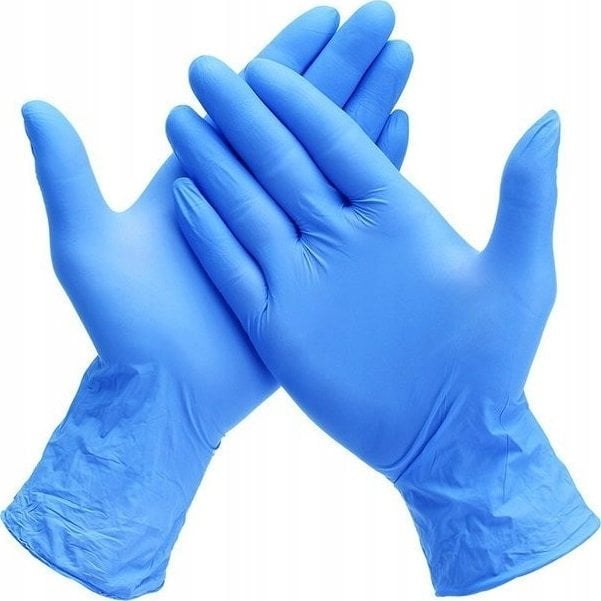 Nitrile Gloves 100pcs M Star Blue