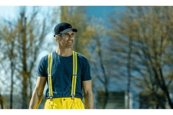SELKE harness yellow uni (120cm length, 4cm wide) - Image 2