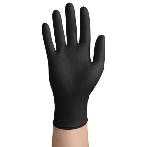 Nitrile gloves black easyCARE nitrile Black  in a package of 100pcs