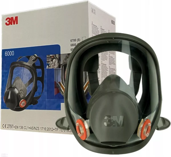 3M 6000 Full Face Mask - obrazek 2