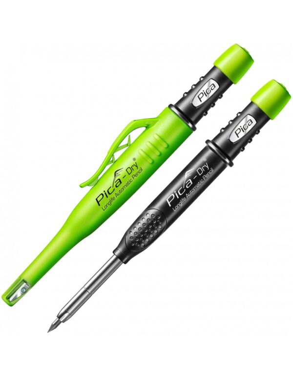 Pica Dry Long Gen II Mechanical Pencil with Graphite Lead and Sharpener