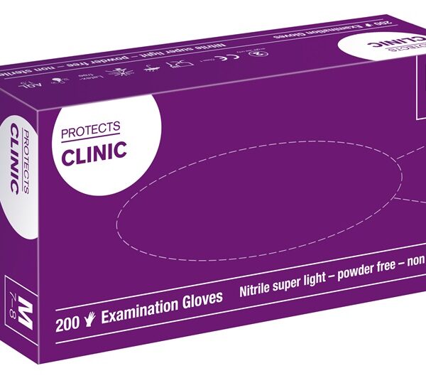 Nitrile Gloves Protects Clinic Nitrile Superlight 200 pcs.