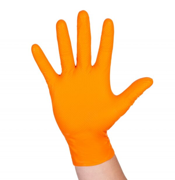 ProMates Grip Orange Gloves (50 PCS)