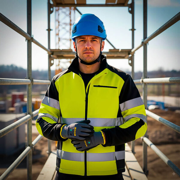 Alternatywny widok PROCERA SOFTSHELL KURTKA SNIPER ŻÓŁTA HV